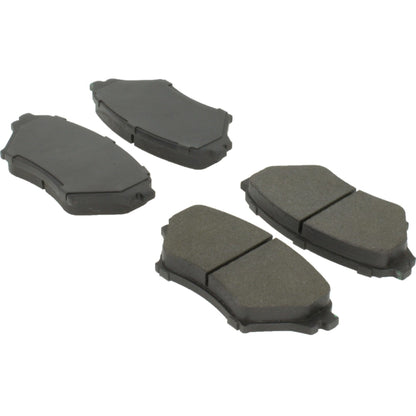 StopTech Street Brake Pads; Front With Shims