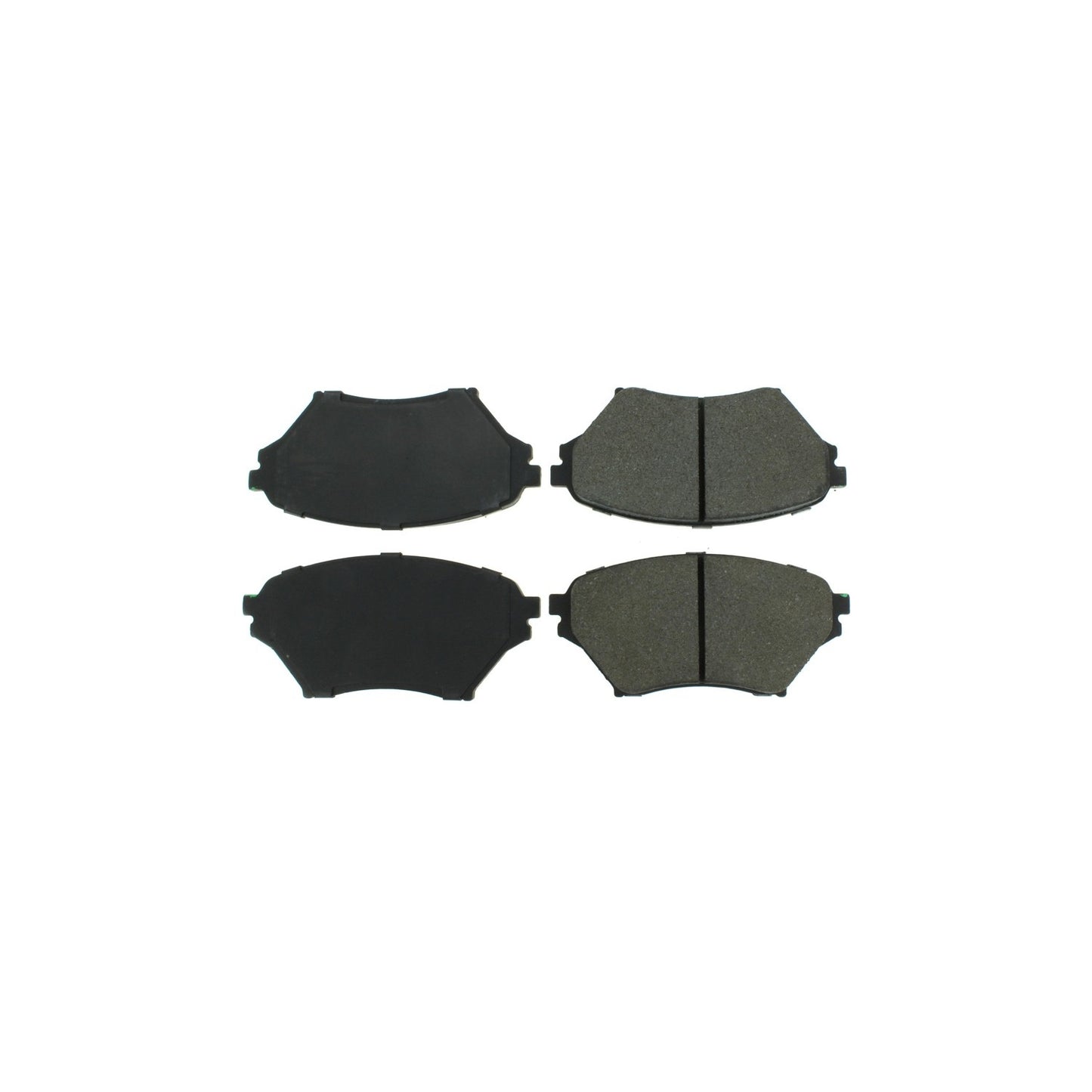 StopTech Street Brake Pads; Front With Shims