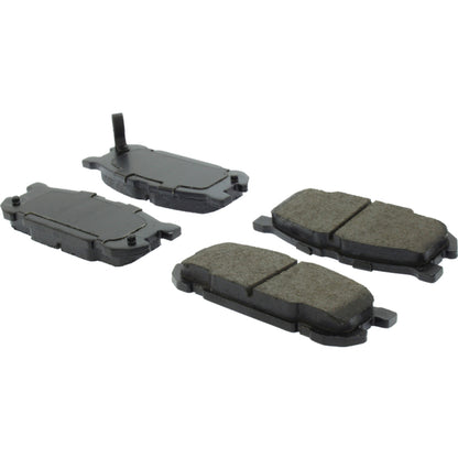 StopTech Street Brake Pads; Rear With Shims