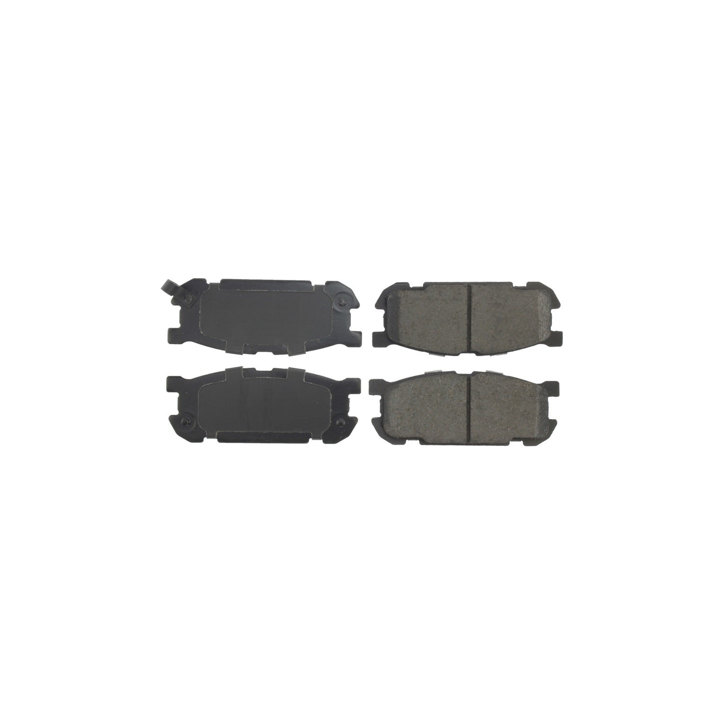 StopTech Street Brake Pads; Rear With Shims