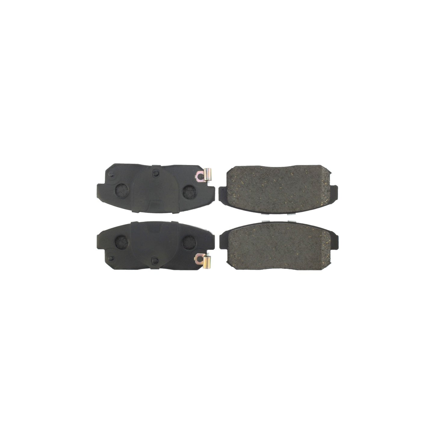 StopTech Street Brake Pads; Rear With Shims