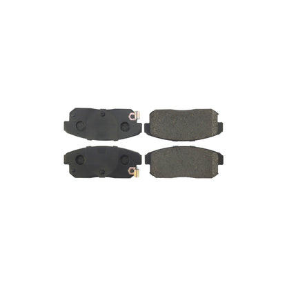 StopTech Street Brake Pads; Rear With Shims