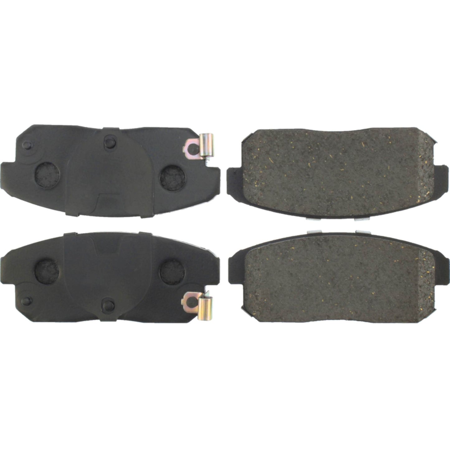 StopTech Street Brake Pads; Rear With Shims