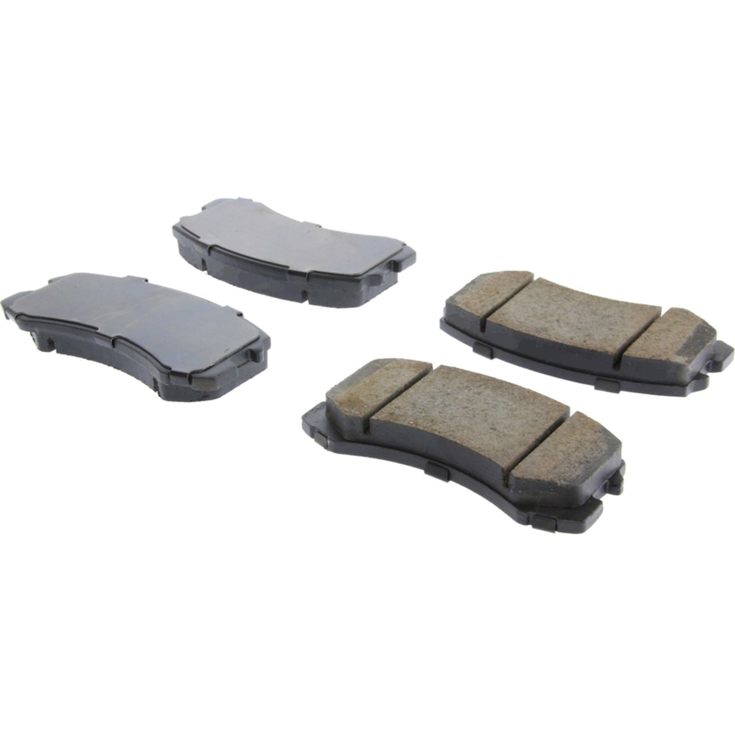 StopTech Street Brake Pads; Front With Shims