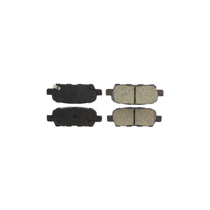 StopTech Street Brake Pads; Rear With Shims