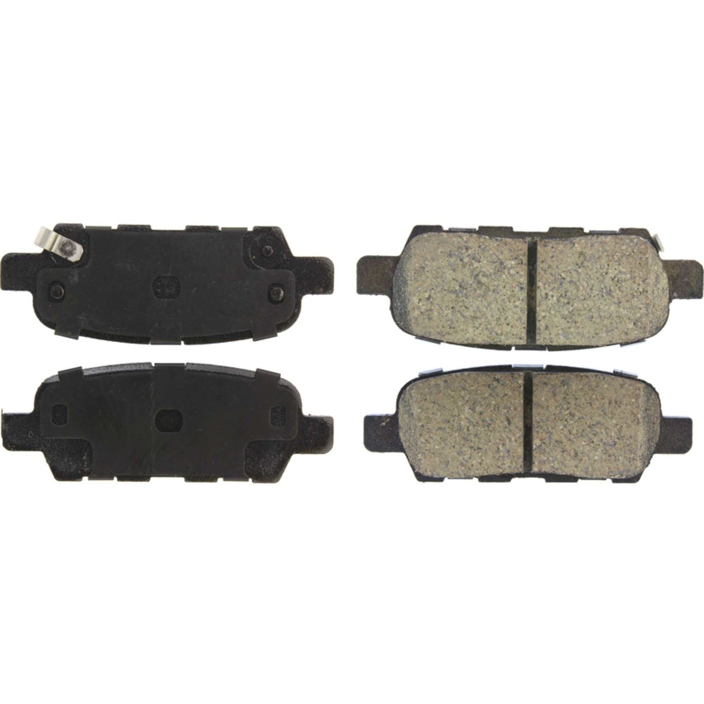 StopTech Street Brake Pads; Rear With Shims