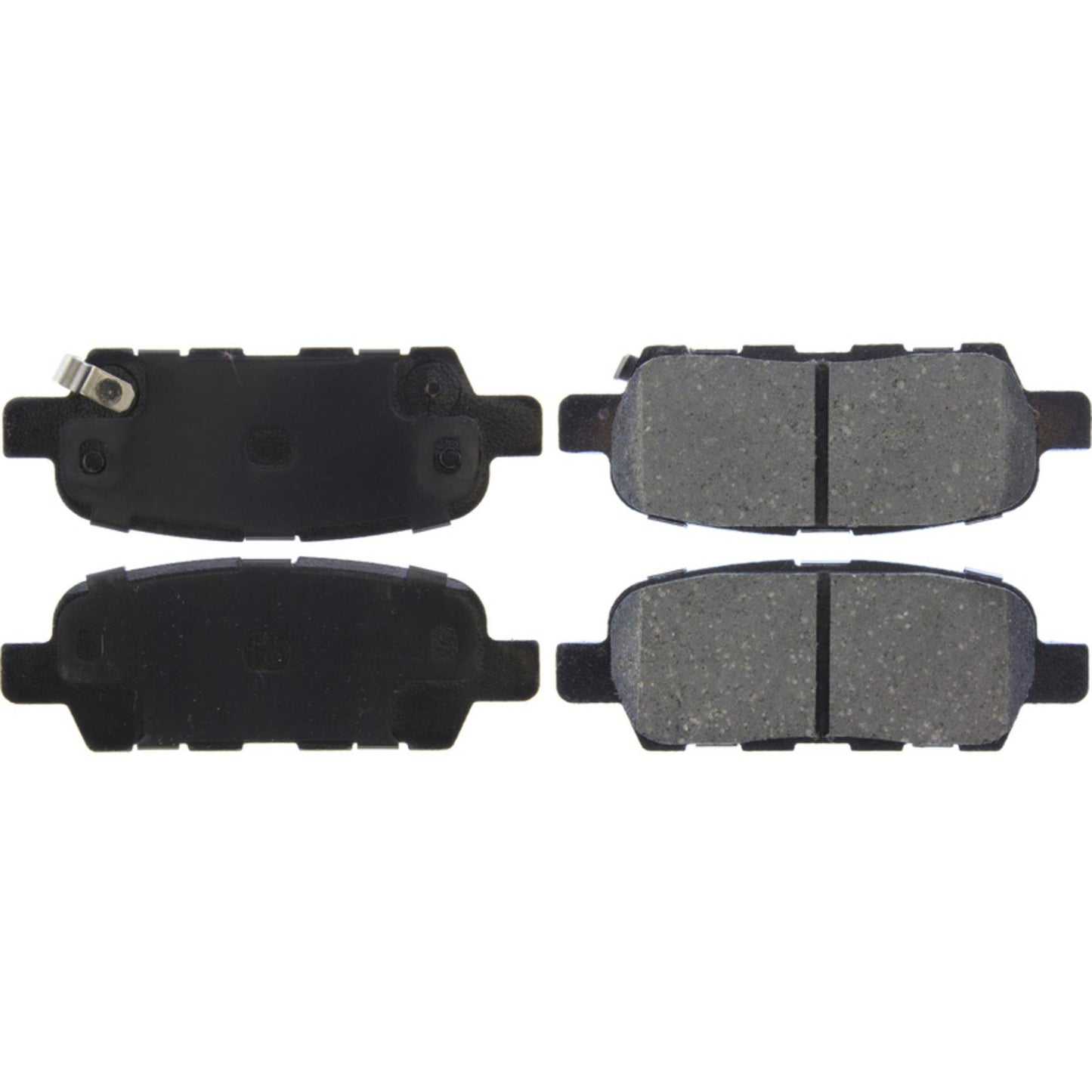 StopTech Street Brake Pads; Rear With Shims