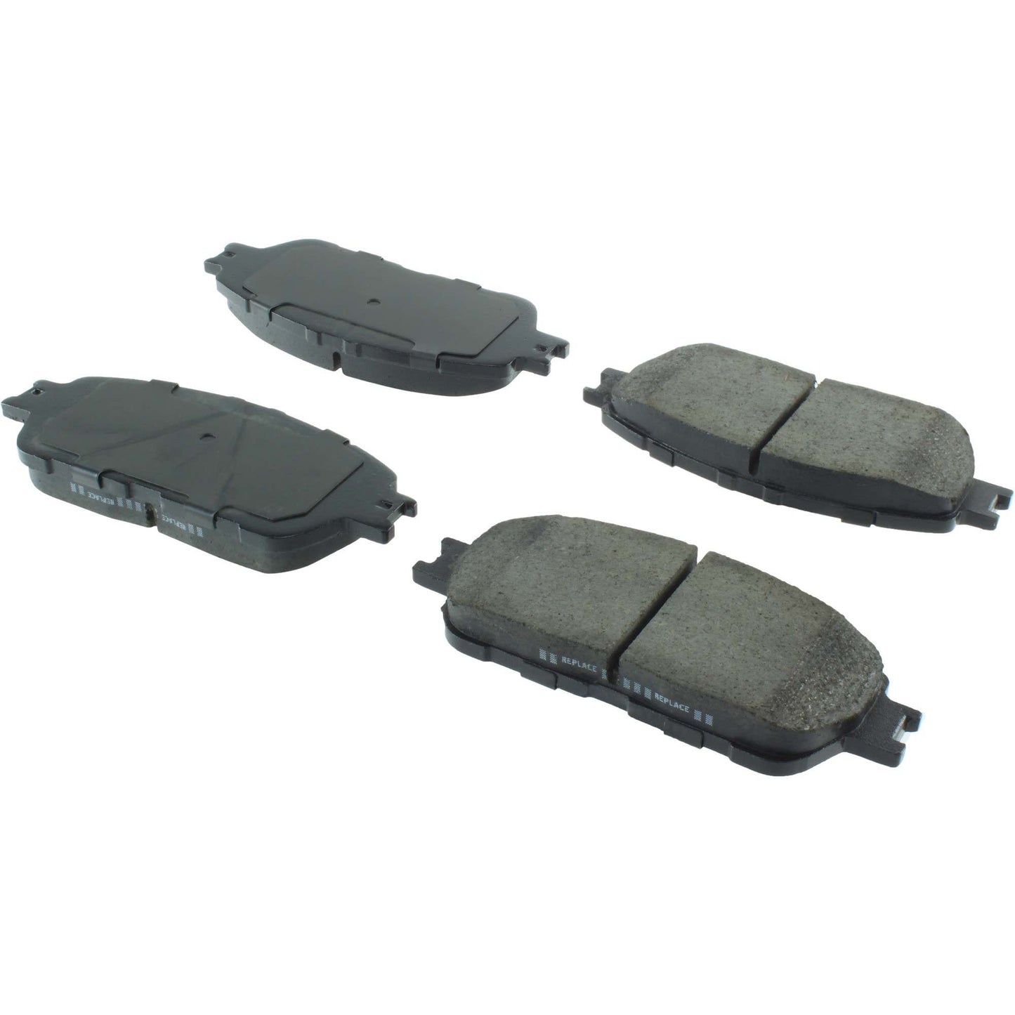 StopTech Street Brake Pads; Front With Shims And Hardware