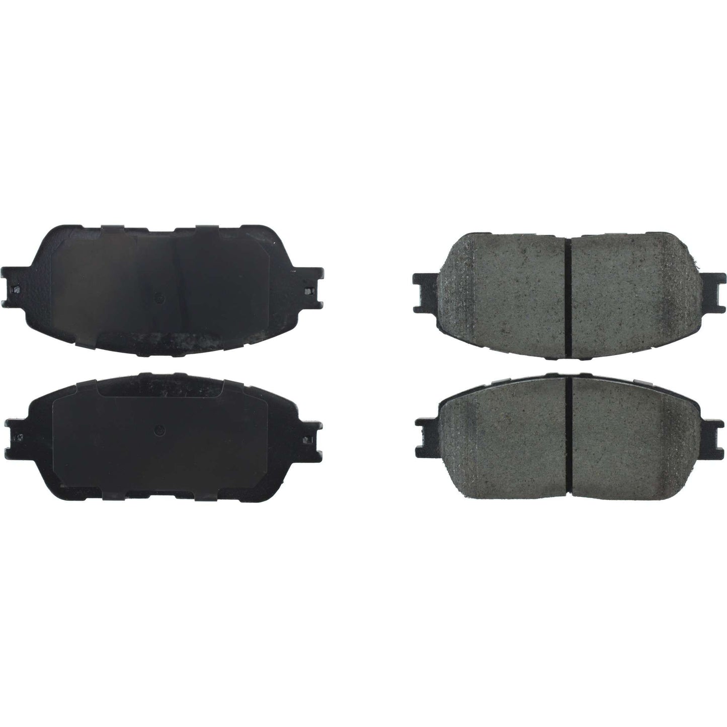 StopTech Street Brake Pads; Front With Shims And Hardware
