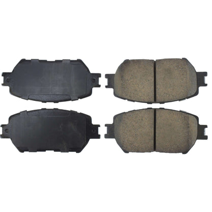 StopTech Street Brake Pads; Front With Shims
