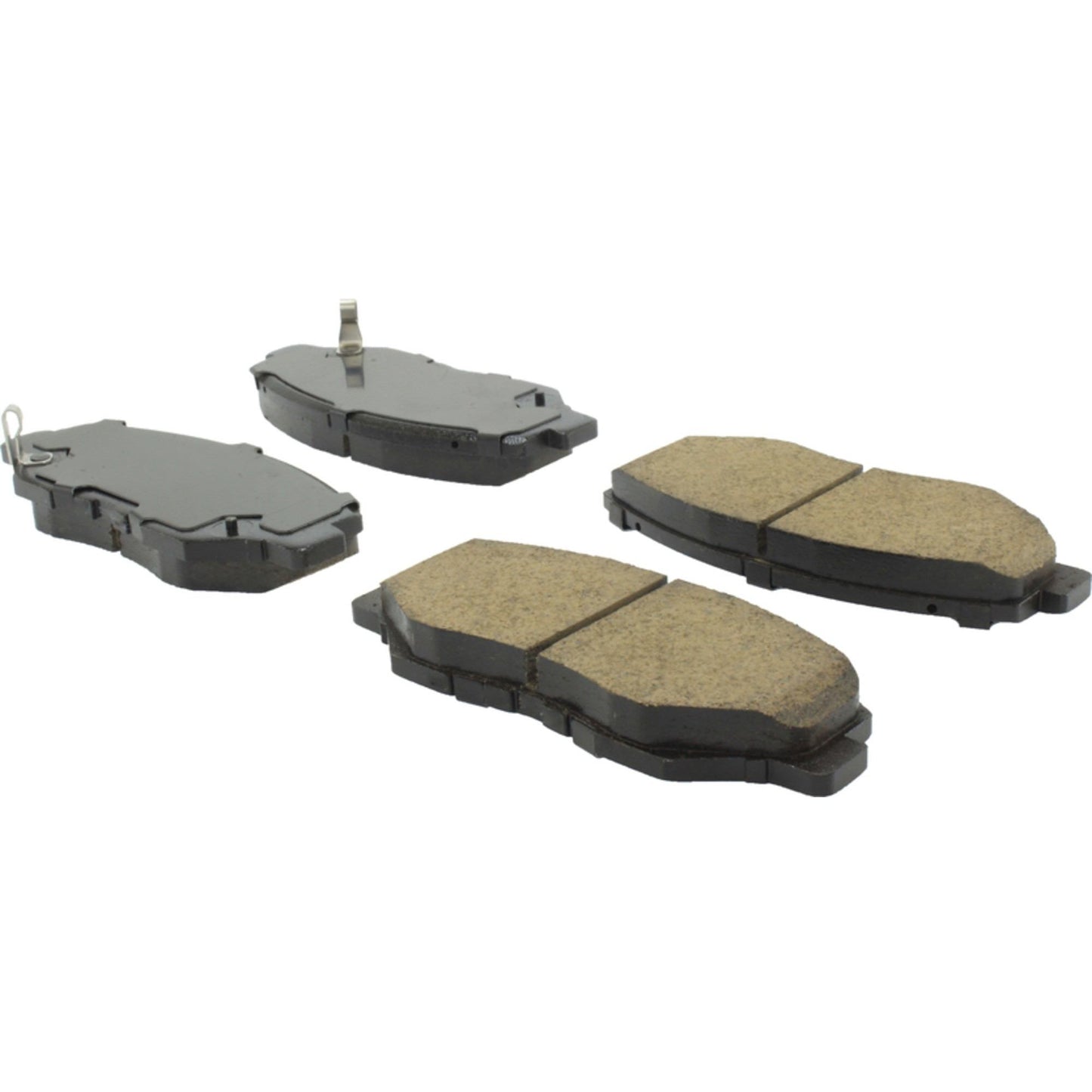 StopTech  Street Brake Pads; Front With Shims