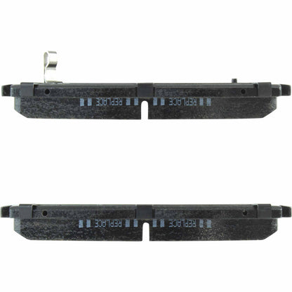 StopTech Street Brake Pads; Front With Shims