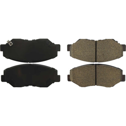 StopTech Street Brake Pads With Shims