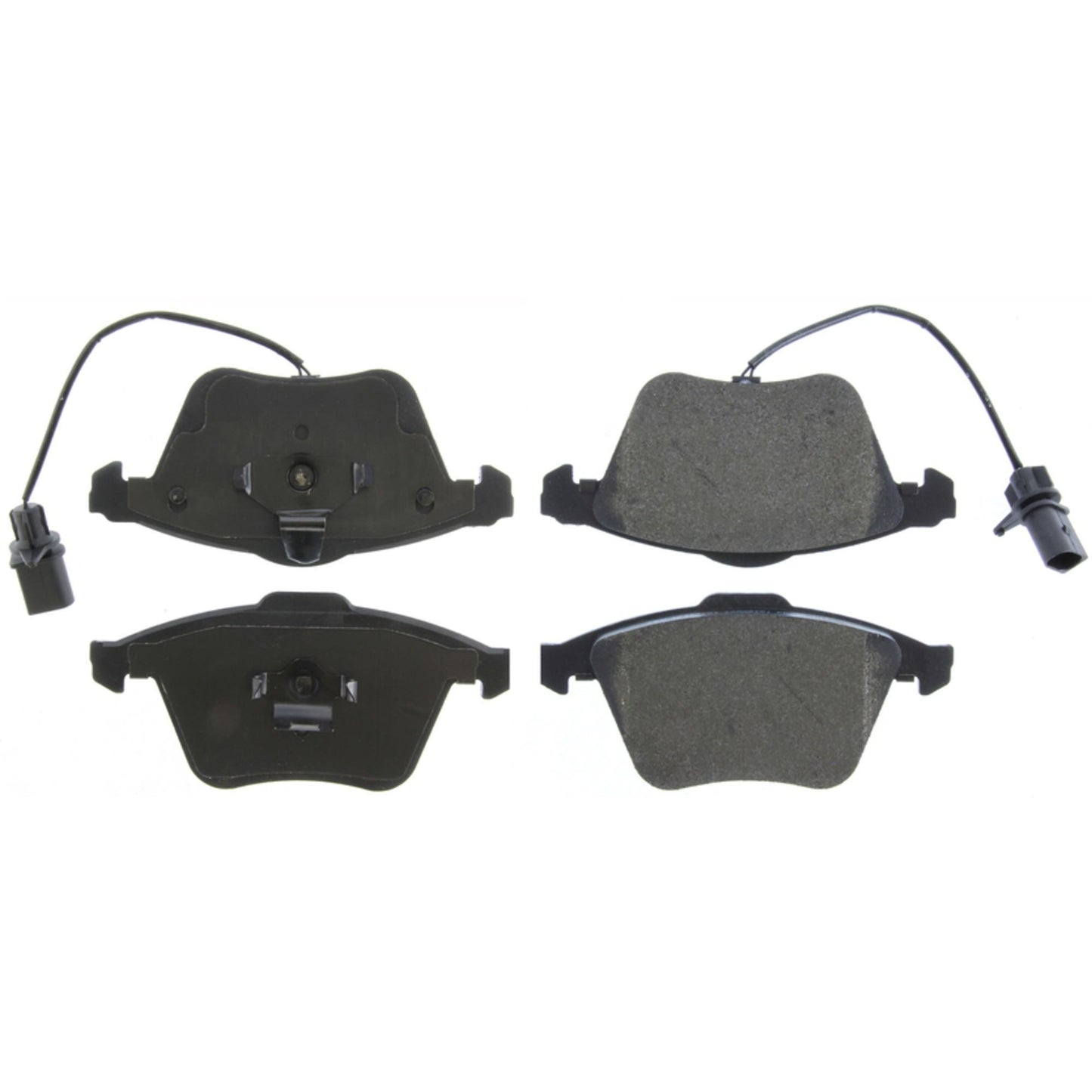 StopTech Street Brake Pads; Front With Shims