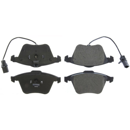 StopTech Street Brake Pads; Front With Shims