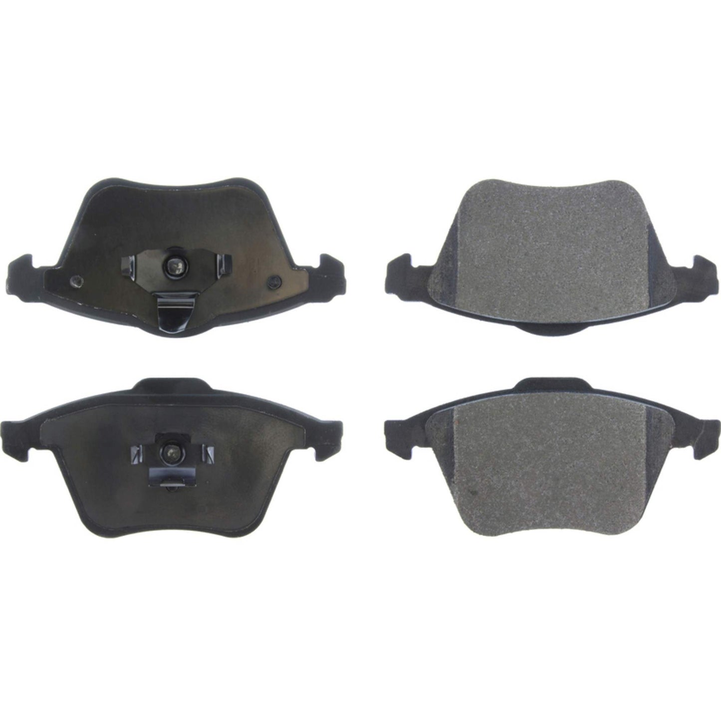 StopTech Street Brake Pads; Front With Shims