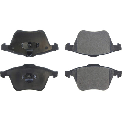 StopTech Street Brake Pads; Front With Shims