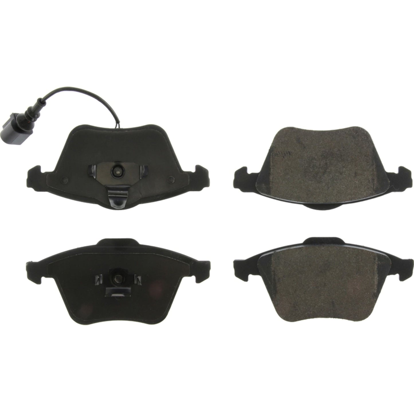 StopTech Street Brake Pads; Front With Shims