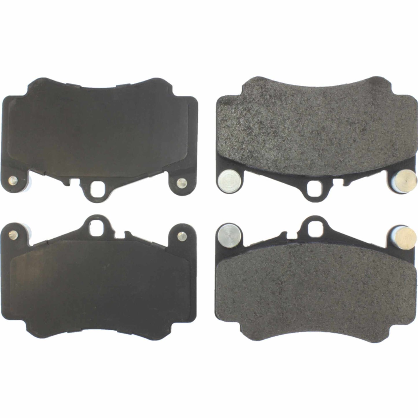 StopTech Street Brake Pads; Front With Shims