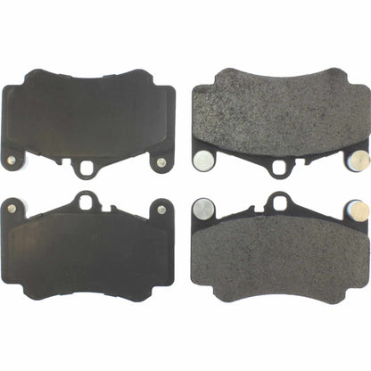 StopTech Street Brake Pads; Front With Shims