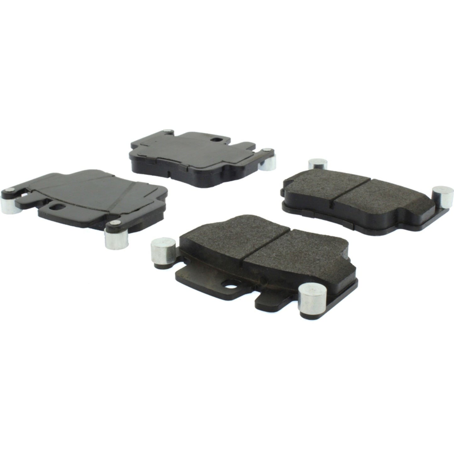 StopTech Street Brake Pads; Front, Rear With Shims