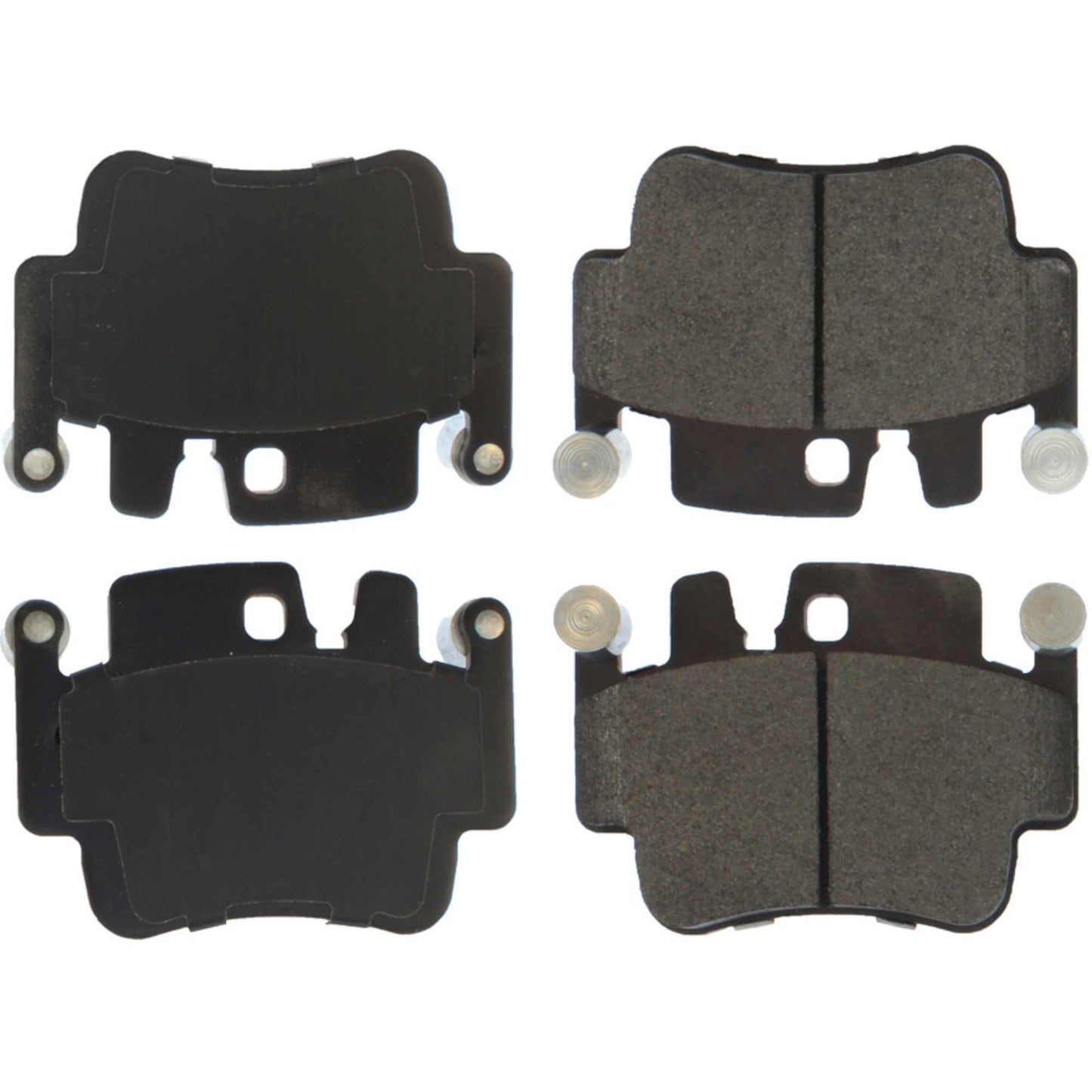 StopTech Street Brake Pads; Front, Rear With Shims