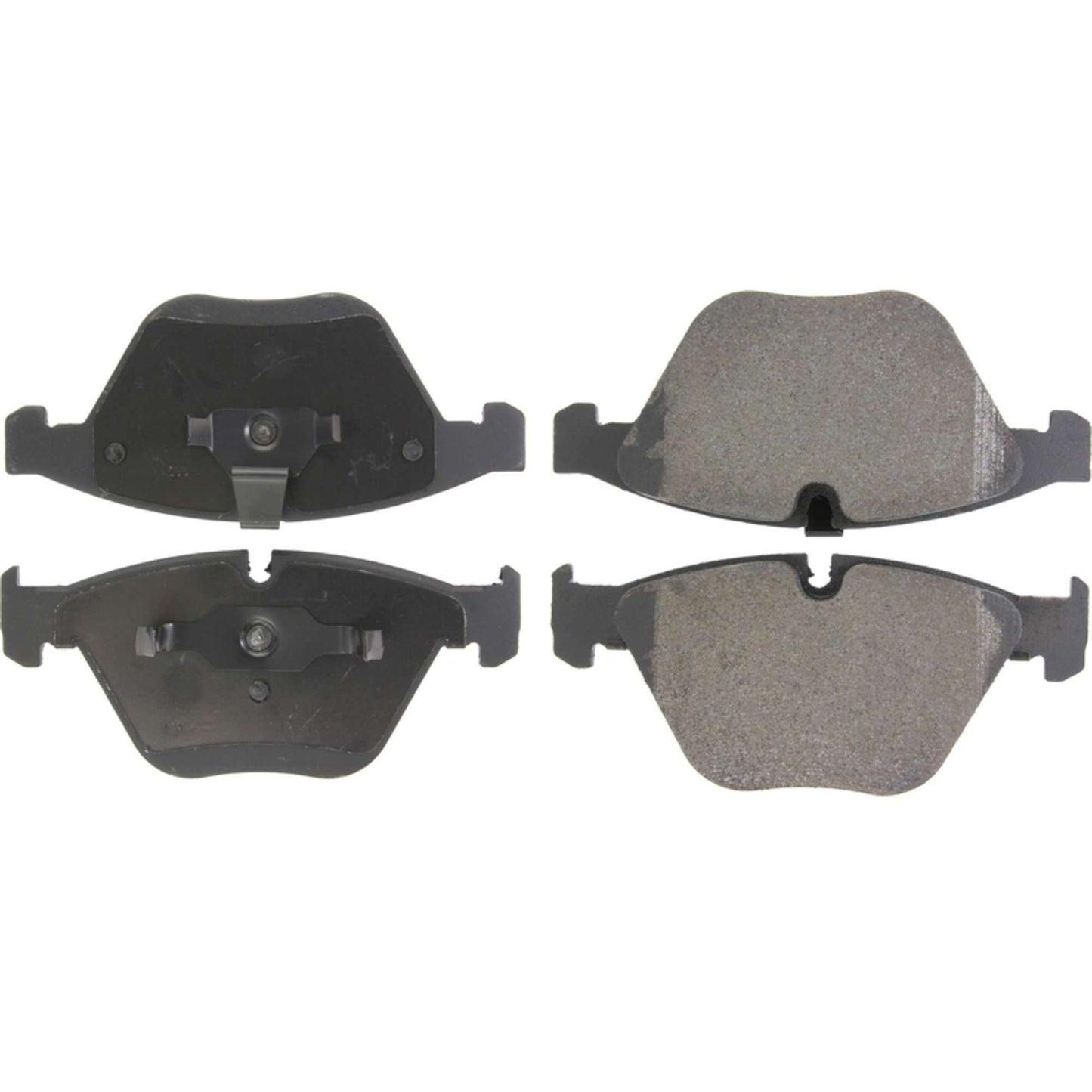 StopTech Street Brake Pads; Front With Shims