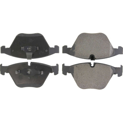 StopTech Street Brake Pads; Front With Shims