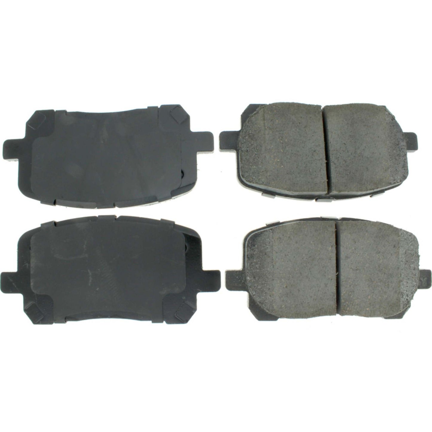 StopTech Street Brake Pads; Front With Shims