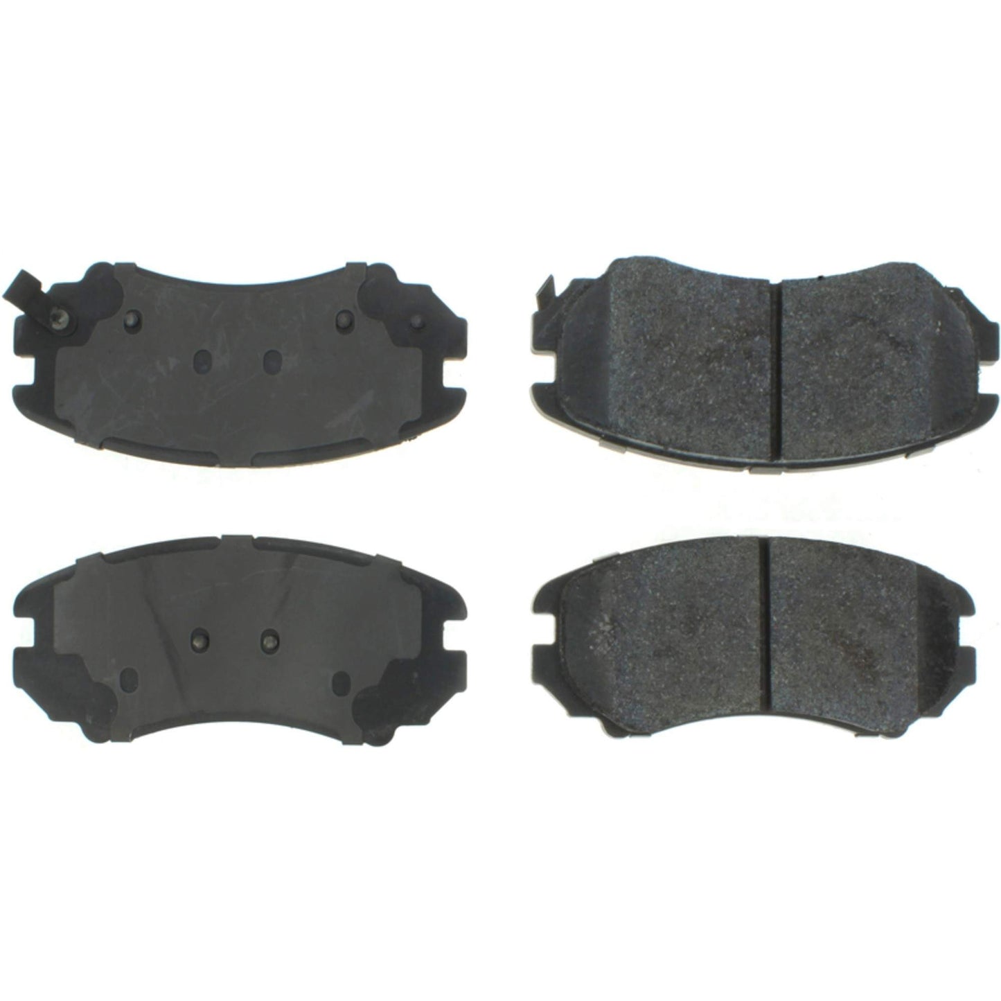 StopTech Street Brake Pads; Front With Shims