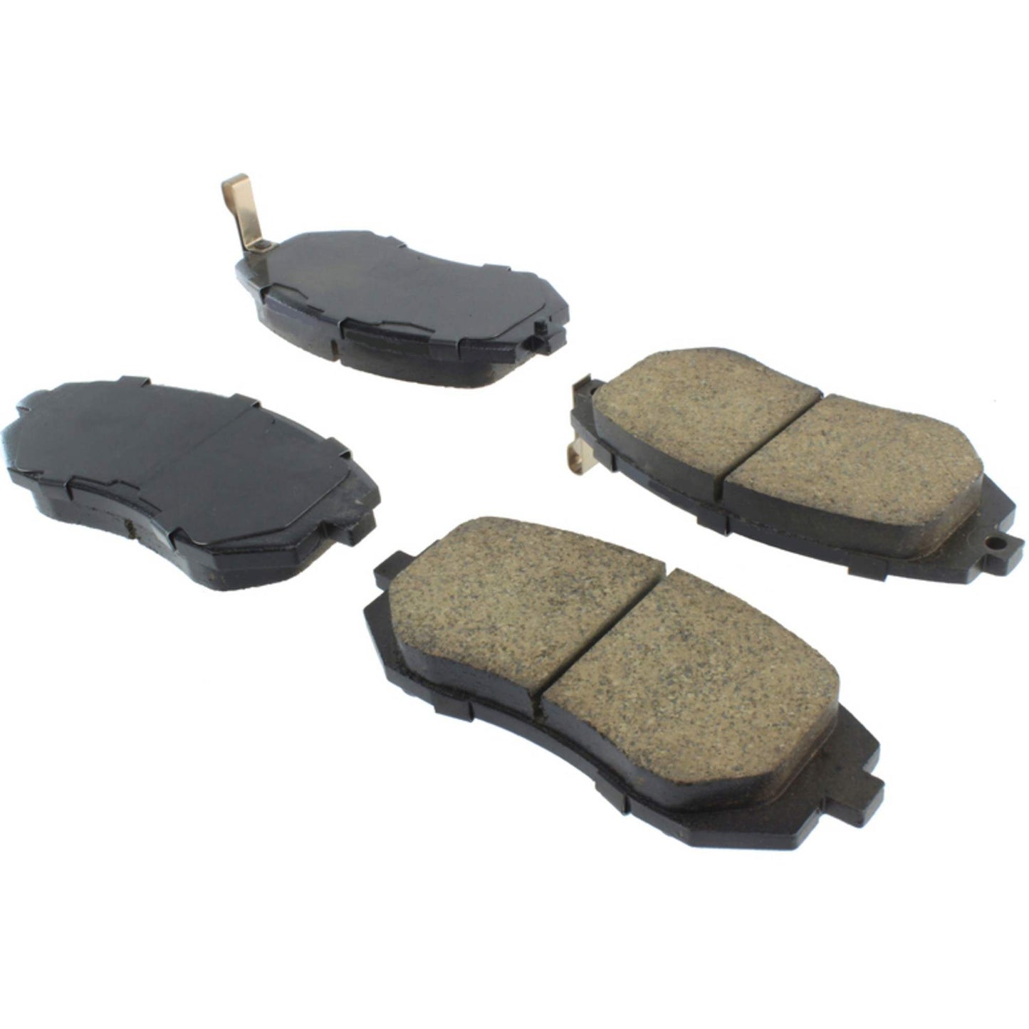 StopTech Street Brake Pads; Front With Shims
