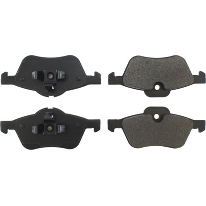 StopTech Street Brake Pads; Front With Shims