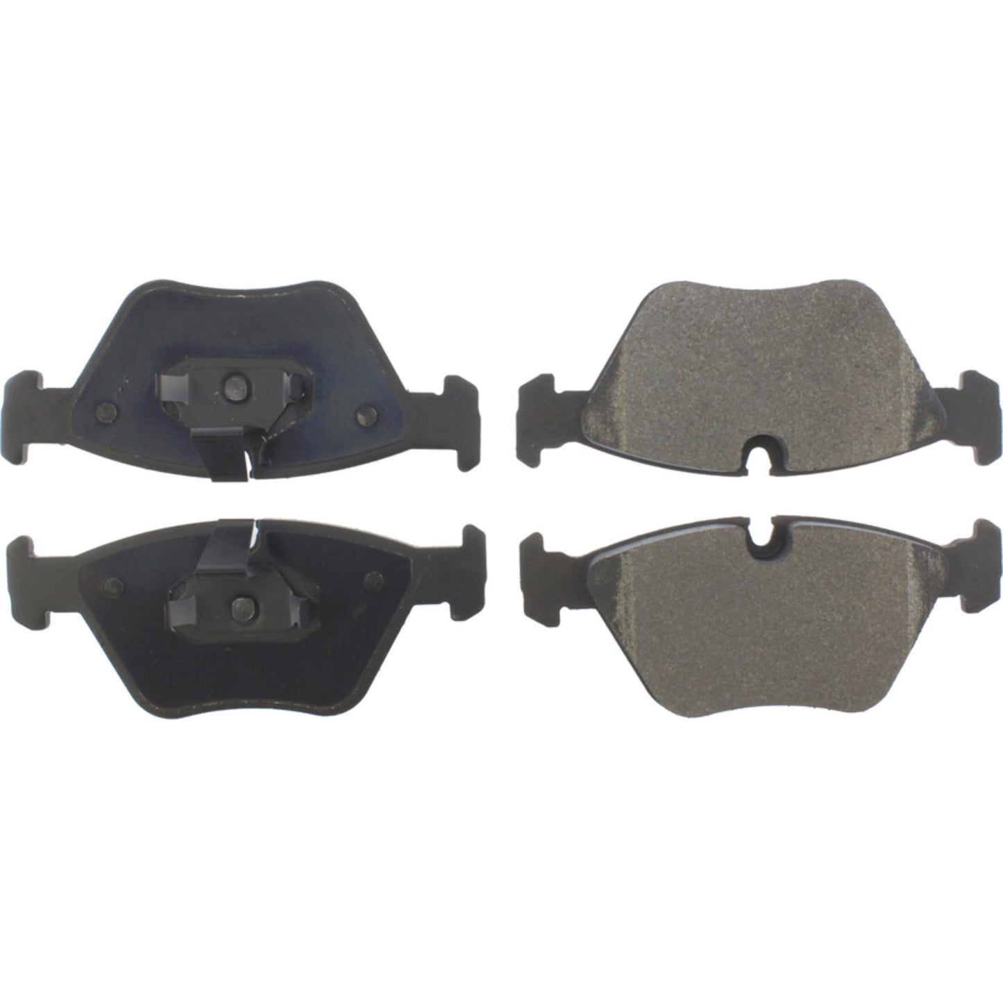 StopTech Street Brake Pads; Front With Shims