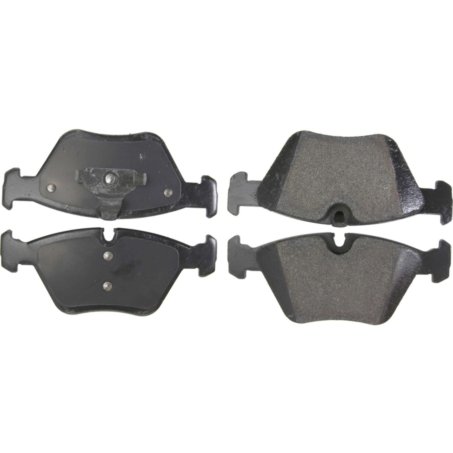 StopTech Street Brake Pads; Front With Shims