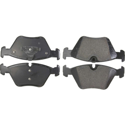 StopTech Street Brake Pads; Front With Shims