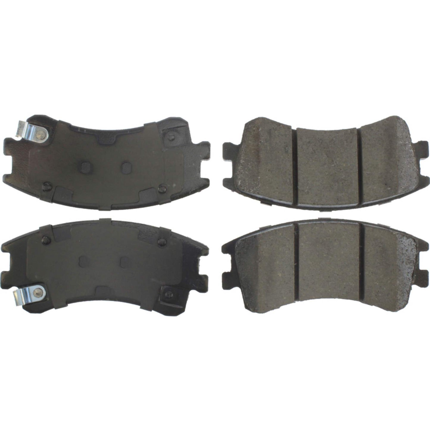 StopTech Street Brake Pads; Front With Shims