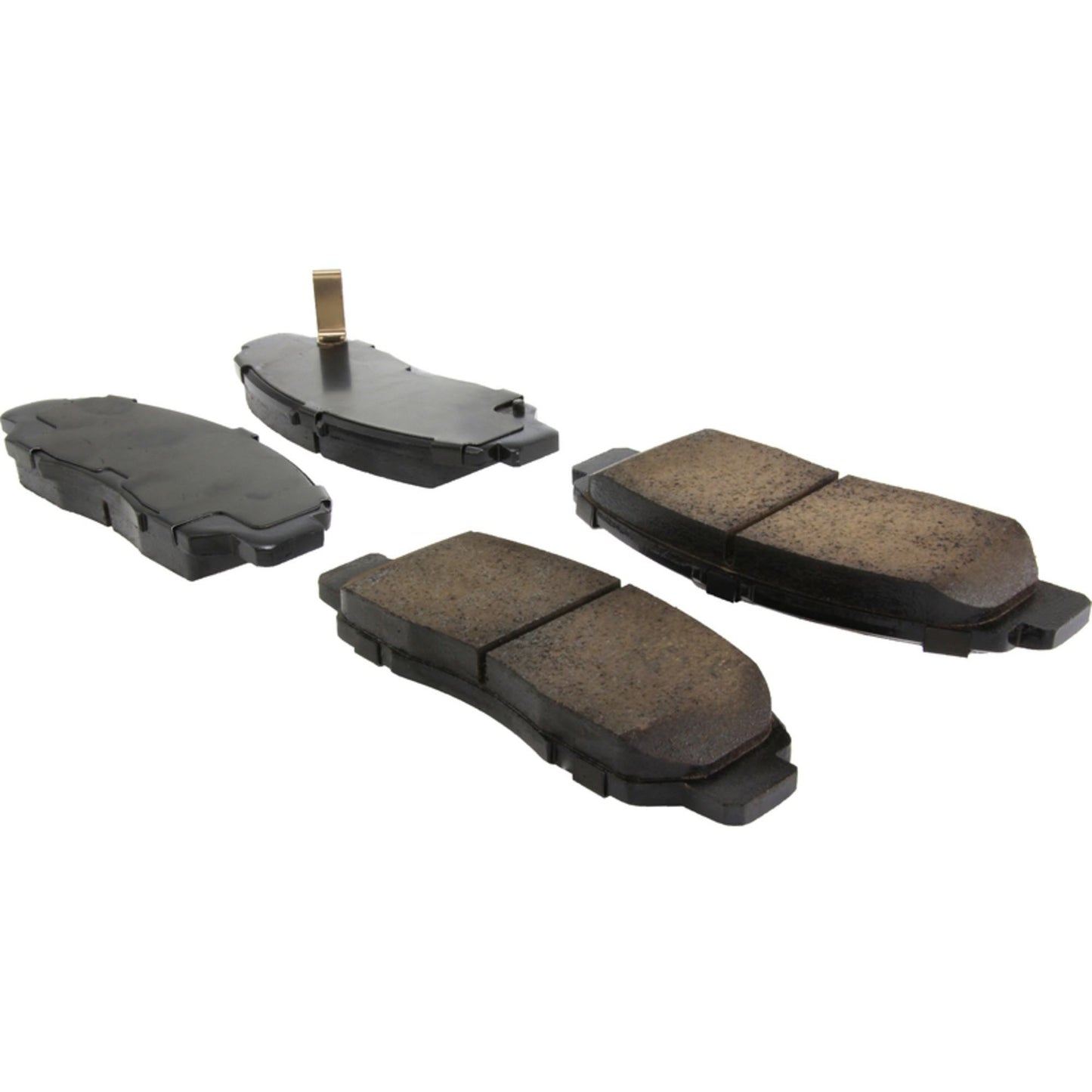 StopTech  Street Brake Pads; Front With Shims