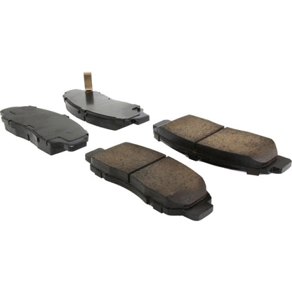 StopTech  Street Brake Pads; Front With Shims