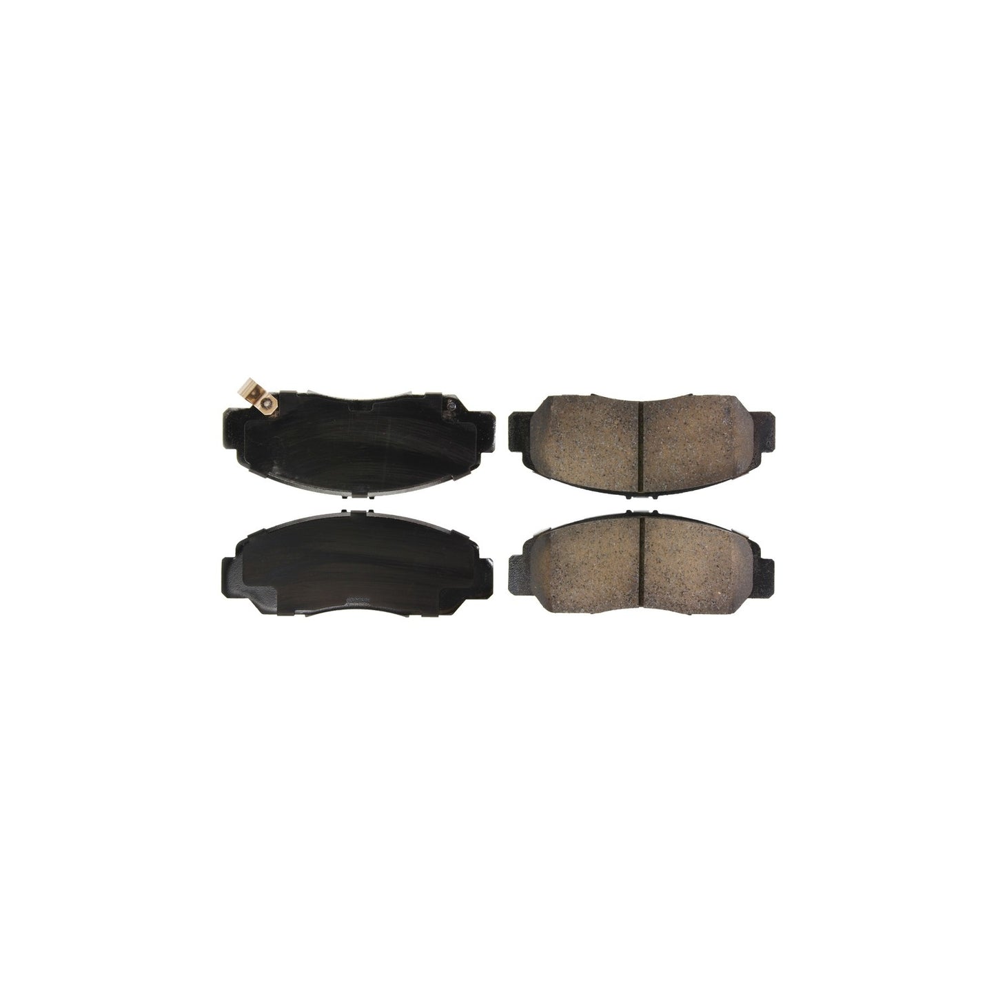 StopTech  Street Brake Pads; Front With Shims