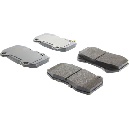 StopTech Street Brake Pads; Front With Shims