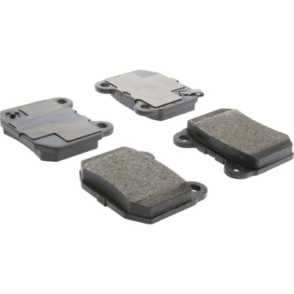 StopTech Street Brake Pads; Rear With Shims