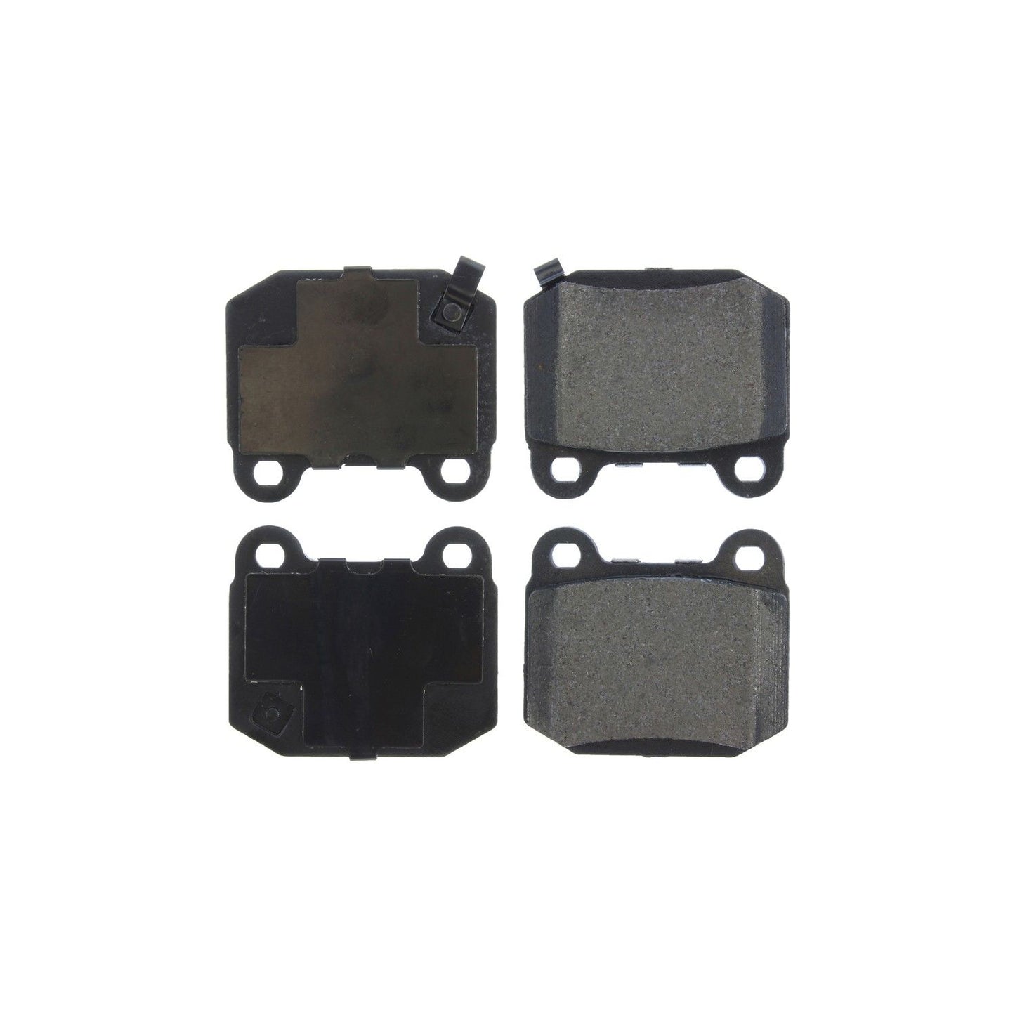 StopTech Street Brake Pads; Rear With Shims