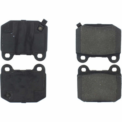 StopTech Street Brake Pads; Rear With Shims
