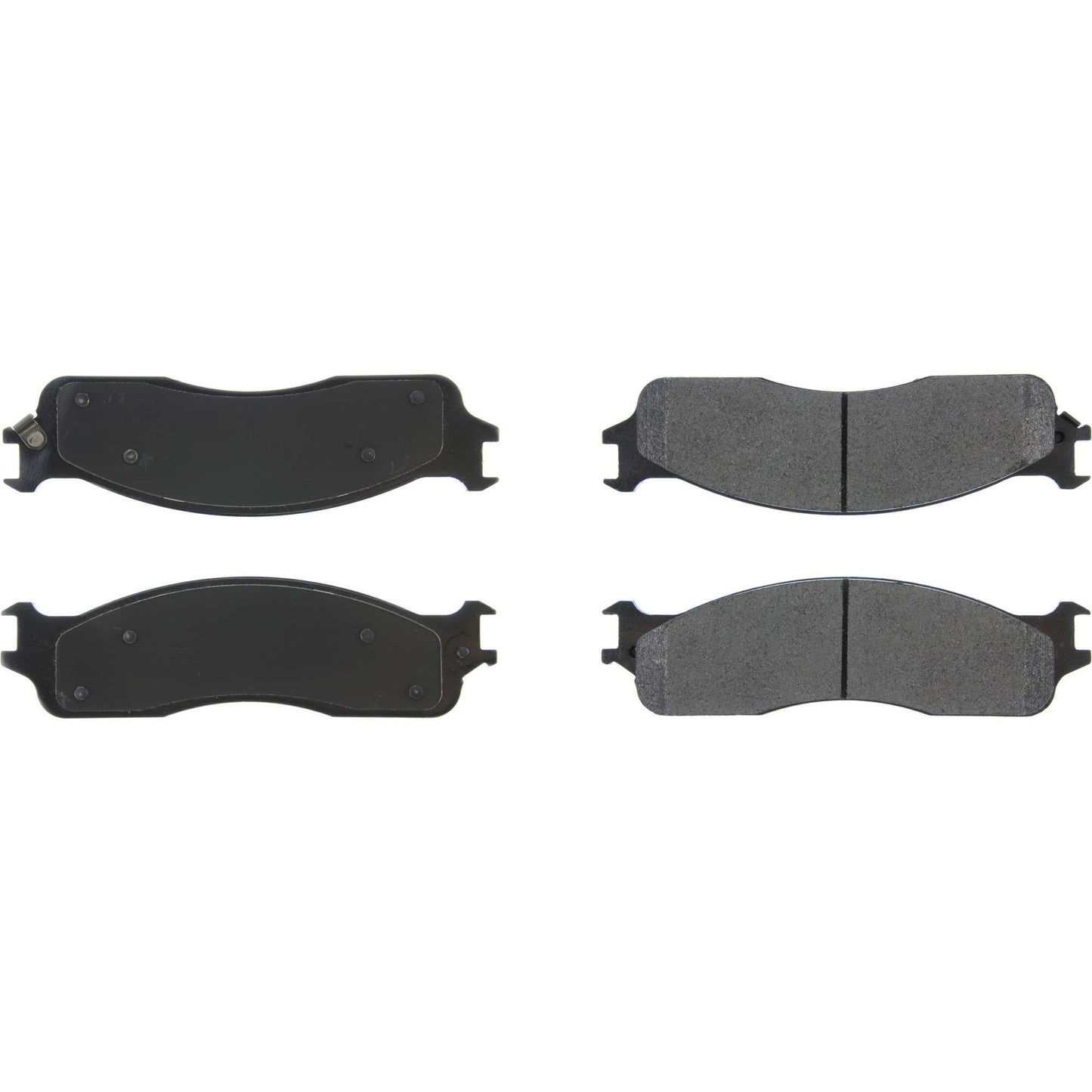 StopTech Street Brake Pads; Front With Shims