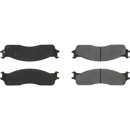 StopTech Street Brake Pads; Front With Shims