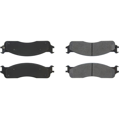 StopTech Street Brake Pads; Front With Shims