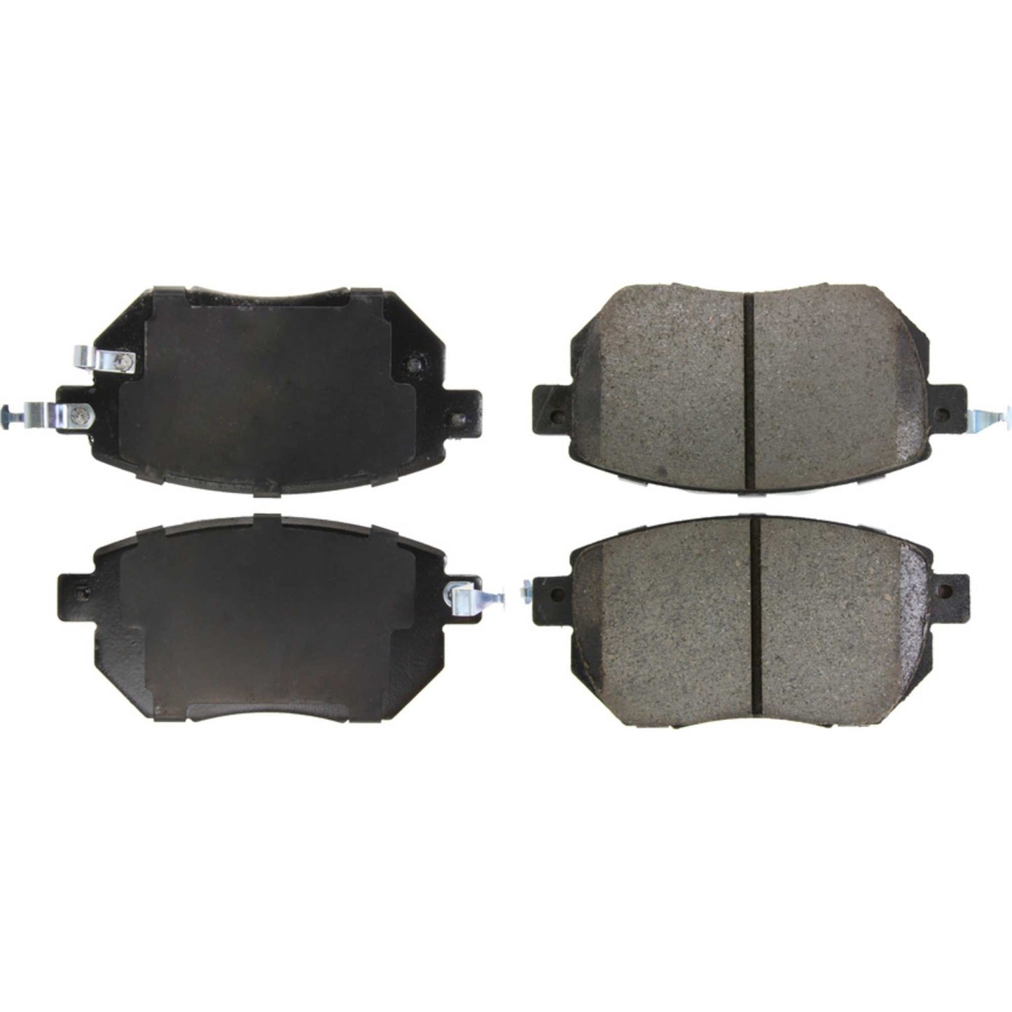 StopTech Street Brake Pads; Front With Shims