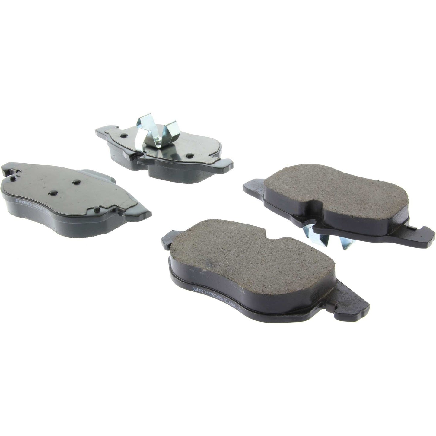 StopTech Street Brake Pads; Front With Shims