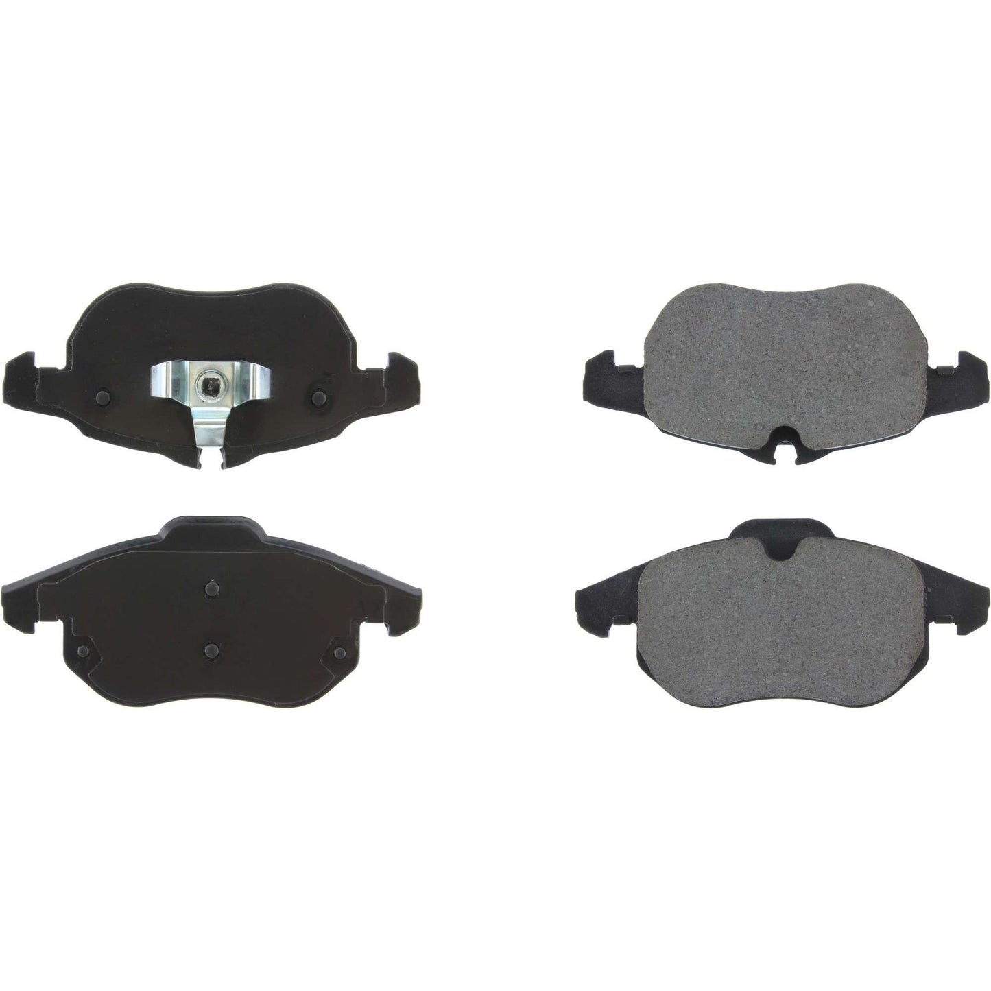 StopTech Street Brake Pads; Front With Shims