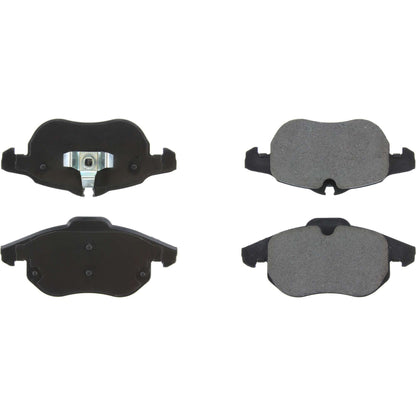 StopTech Street Brake Pads; Front With Shims
